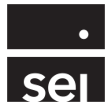 sei logo in black with two black boxes behind text