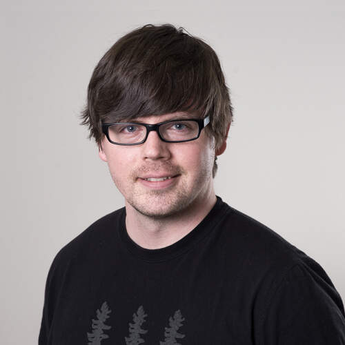 Staff photo of systems administrator, James Moxley
